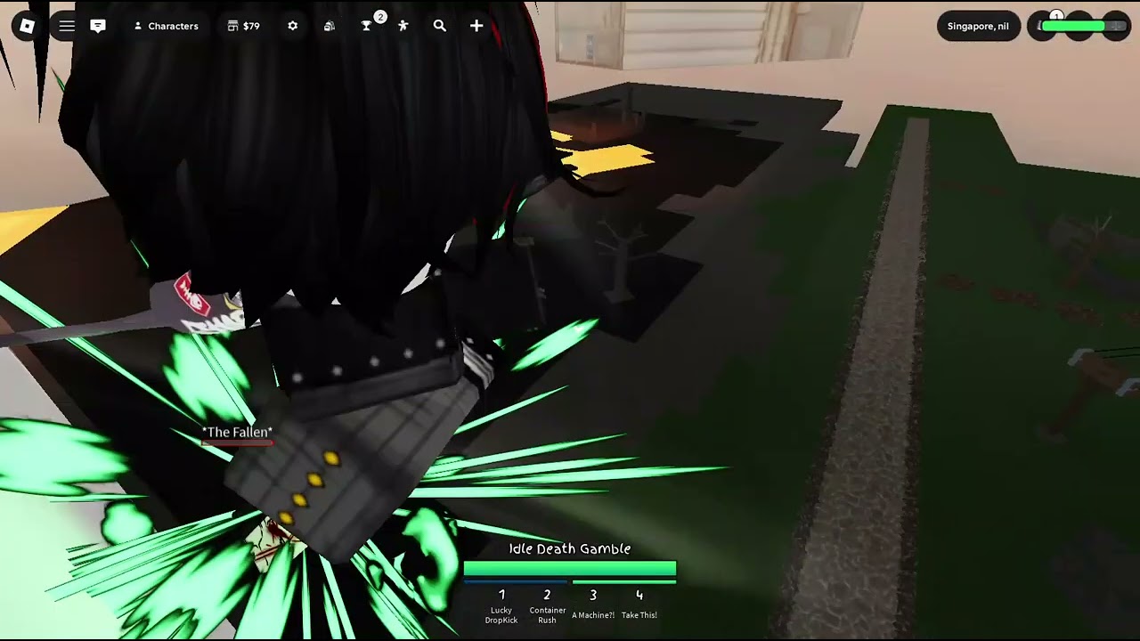 Hakari vs the fallen & showcase hakari moveset again: THIS TIME I WONN