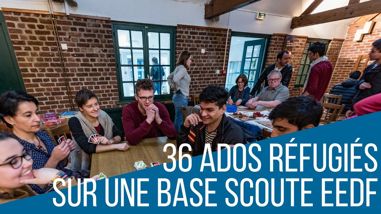 Quand les scouts laïques (EEDF) accueillent des mineurs réfugiés afghans