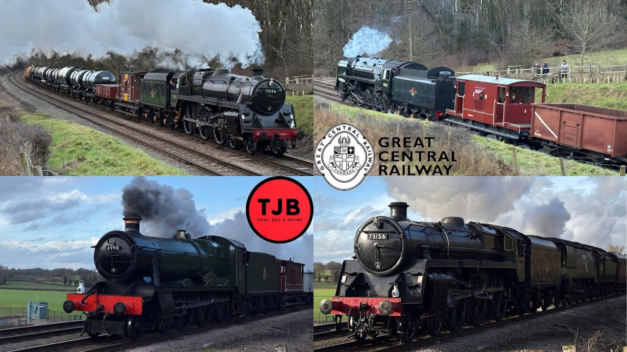 Great Central Railway Winter Steam Gala 2026 highlights
