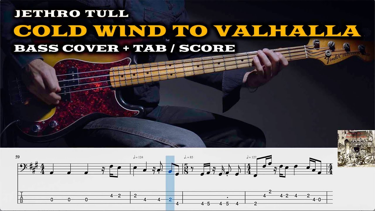 Jethro Tull - Cold Wind to Valhalla - [BASS COVER / TRANSCRIPT]
