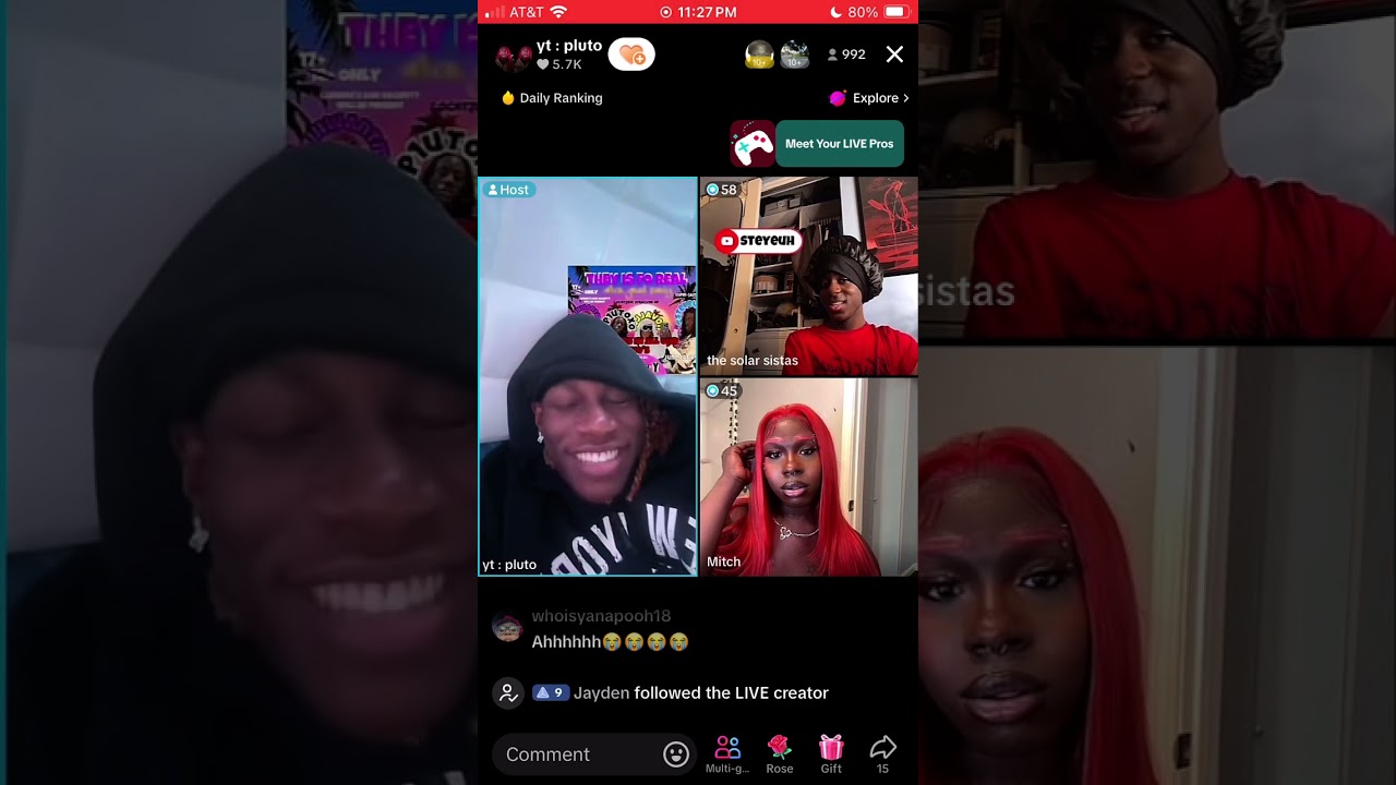 PLUTO TIKTOK LIVE: Talent Show (feat. STEI & MITCH 6/9/24)