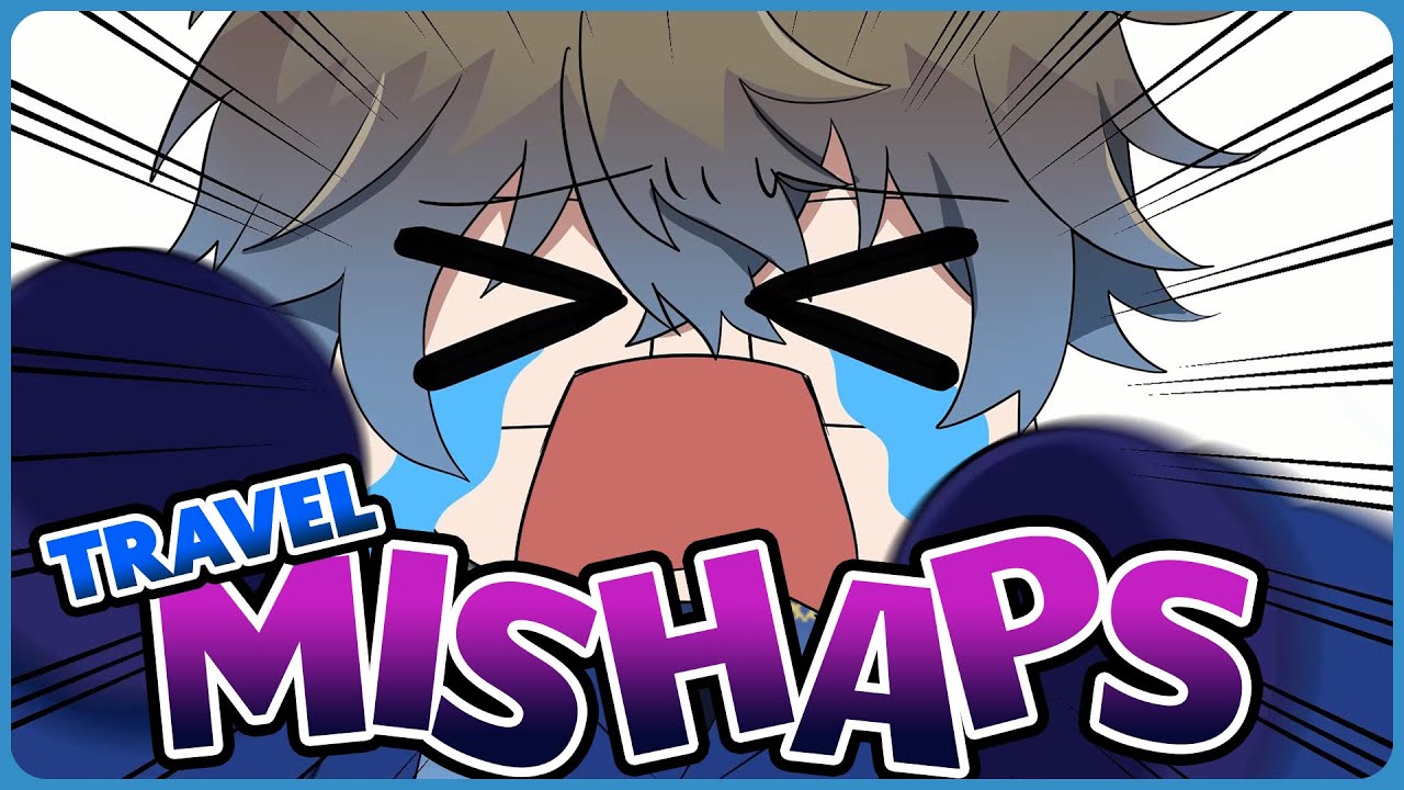 Train missed!! | Animated Comic (Luxiem NIJISANJI EN VTuber Moments)