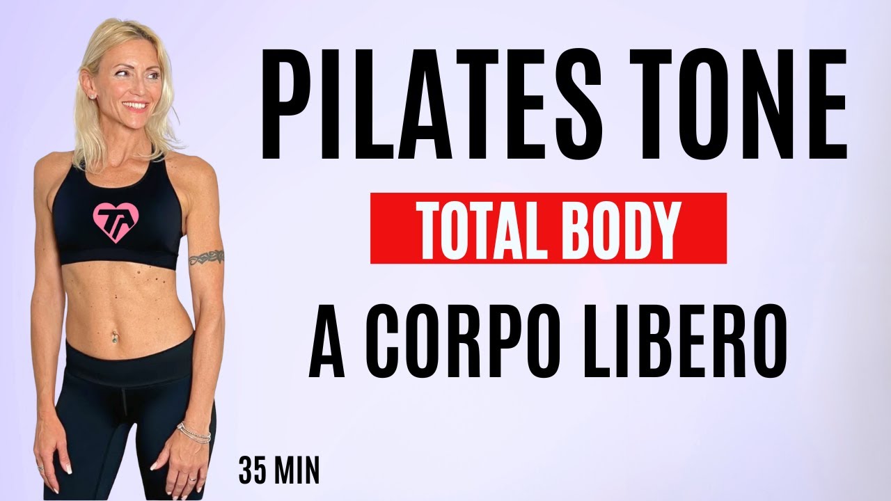 35 Min FULL BODY PILATES TONE Workout | Tiziana Fitness Style