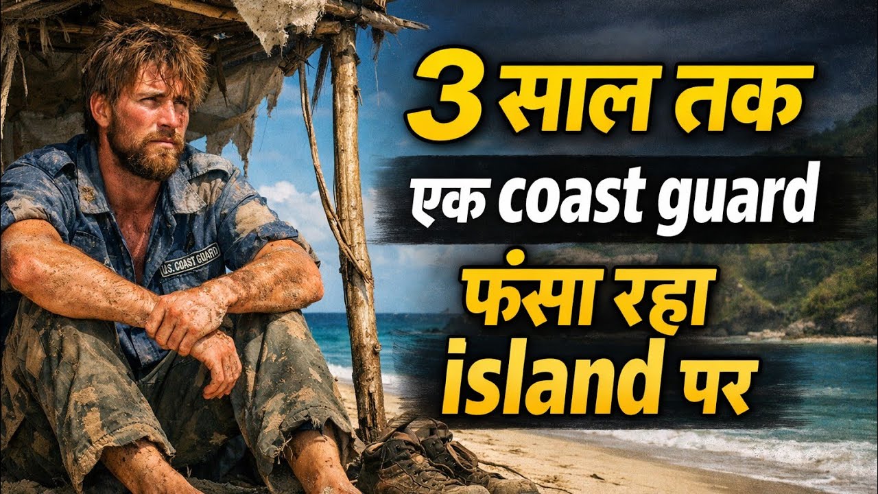 “Stranded 3 Years, 112 KM Offshore — He Burned the Island to Survive”