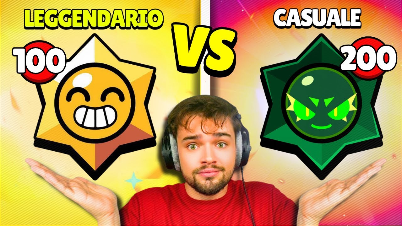 SFIDA IMPOSSIBILE! 100 STARR LEGGENDARI vs 200 CHAOS CASUALI!! BRAWL STARS