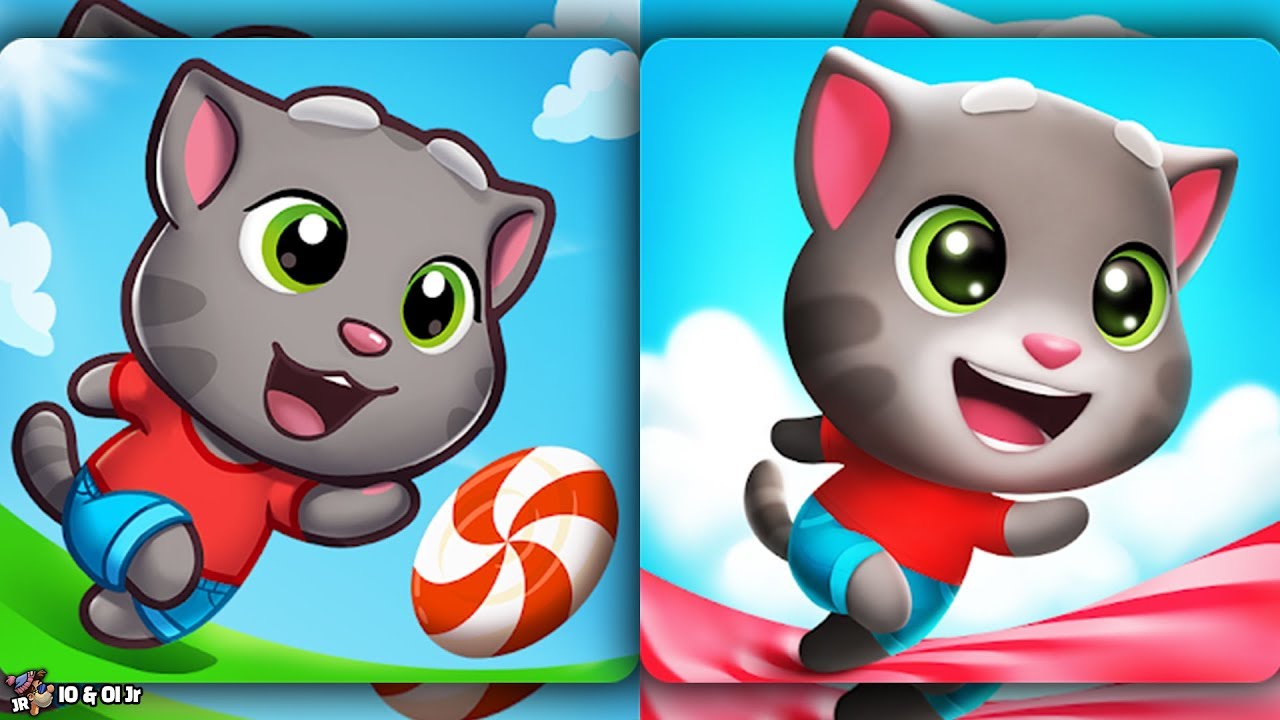 Talking Tom Candy Run - Android IOS GamePlay | Cartoons For Kids