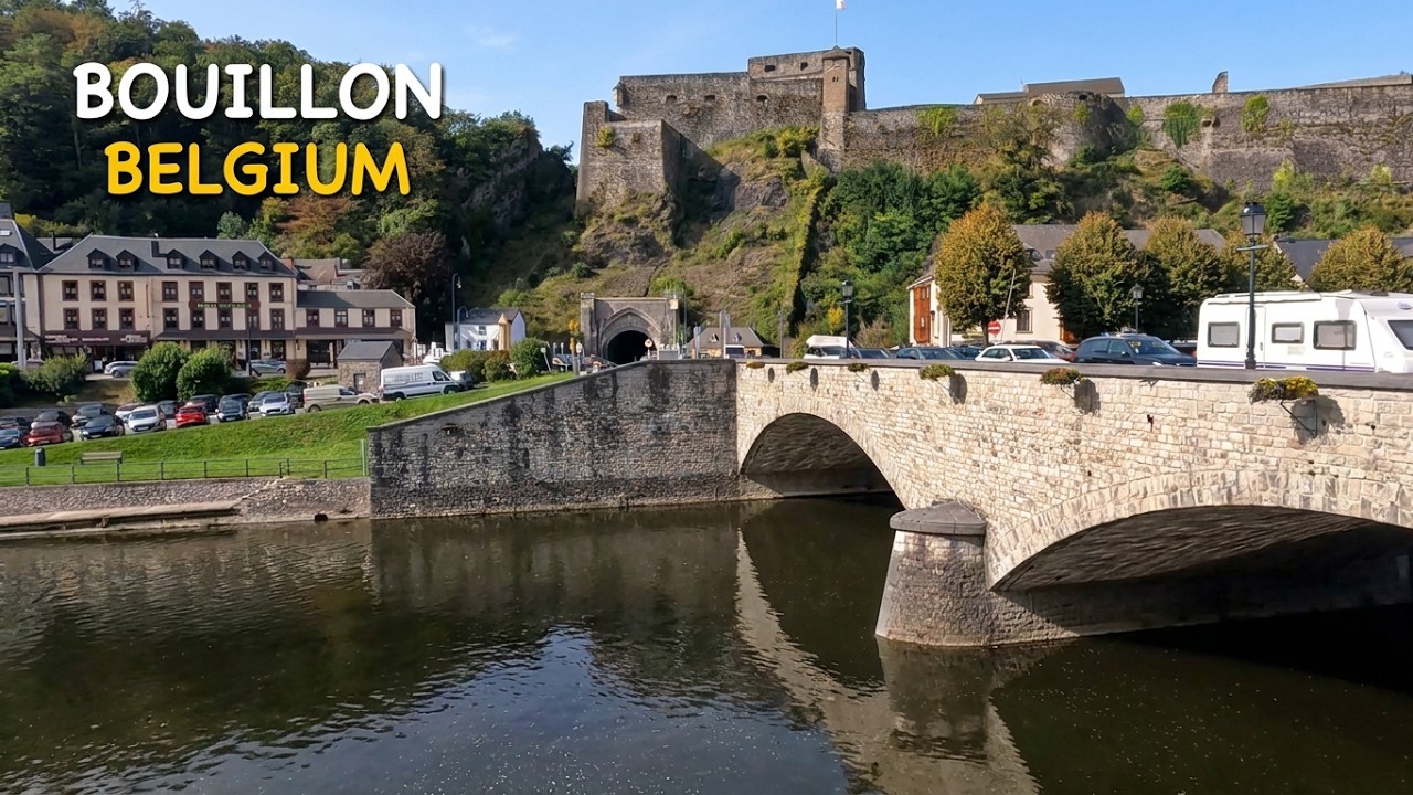 Bouillon 🇧🇪 A successful excursion to the Ardennes | 4K 🇧🇪 No Commentary.