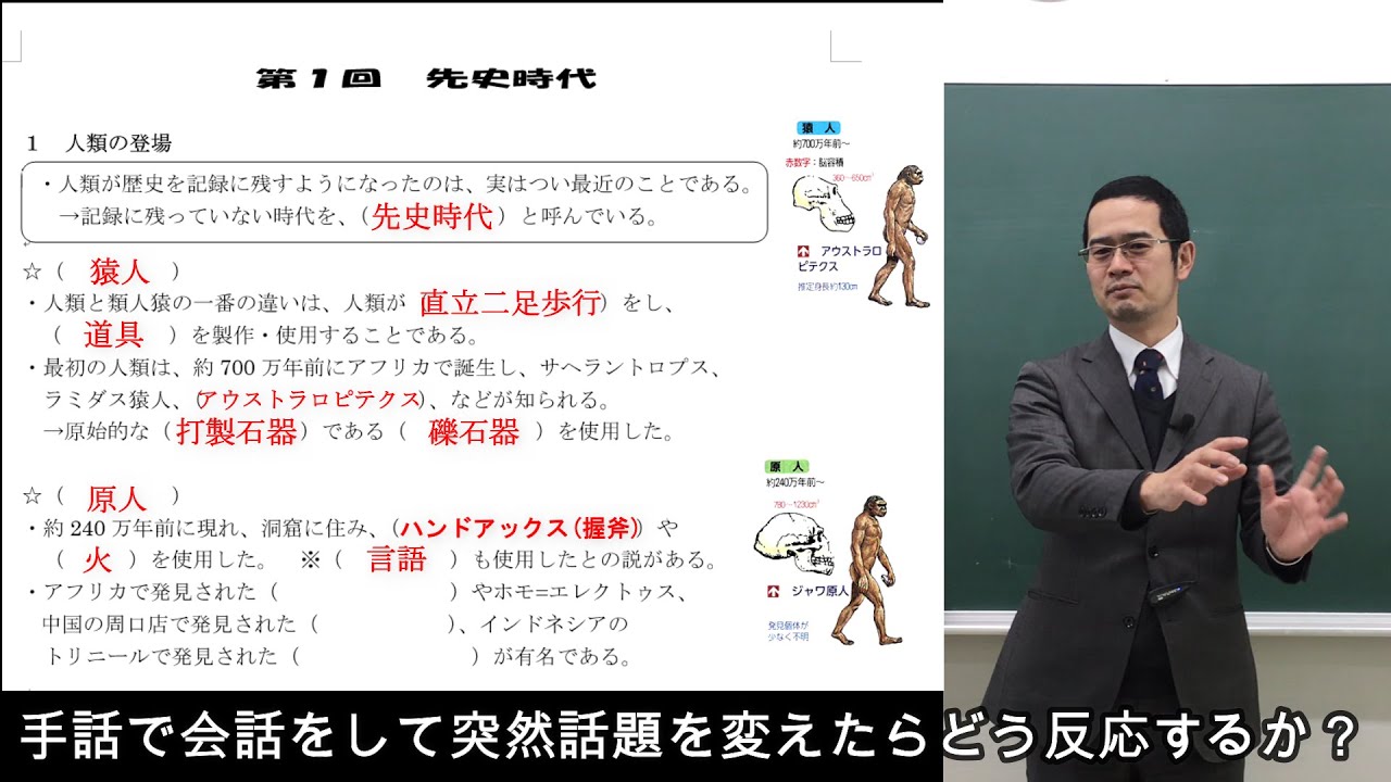 先史時代【世界史001】