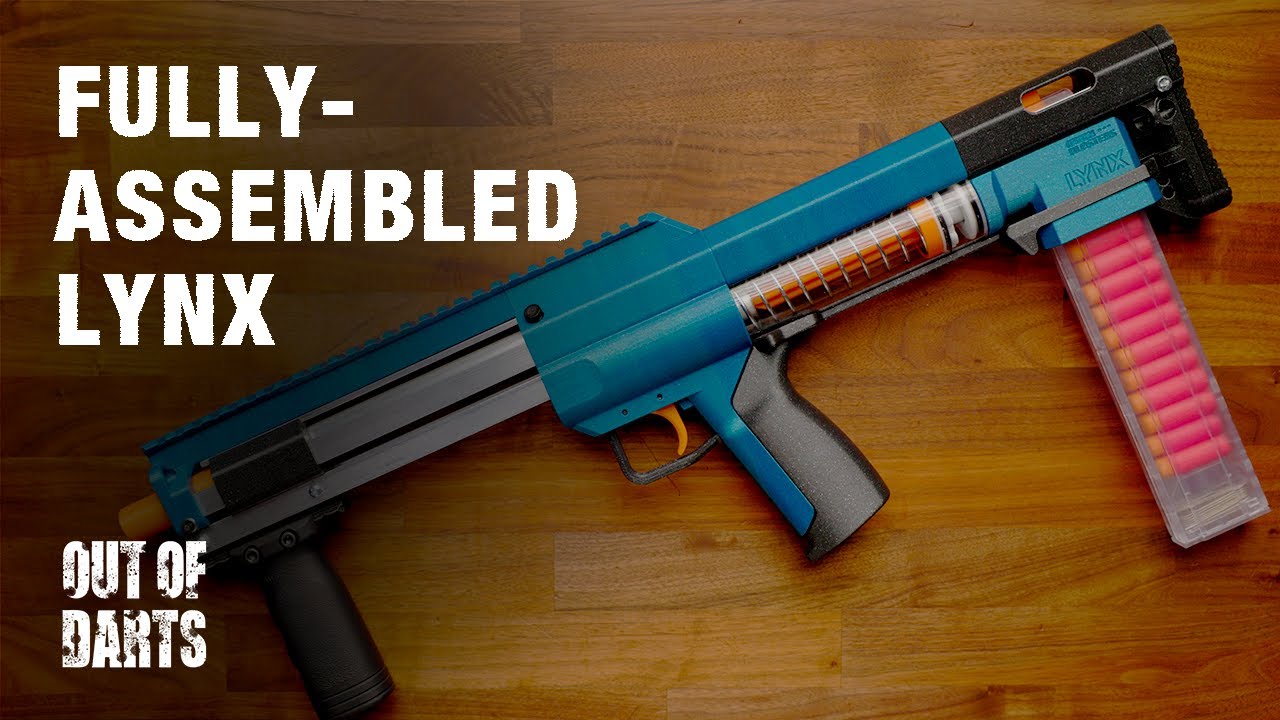 Product Overview: Orion Blasters Lynx Fully-Assembled Blaster