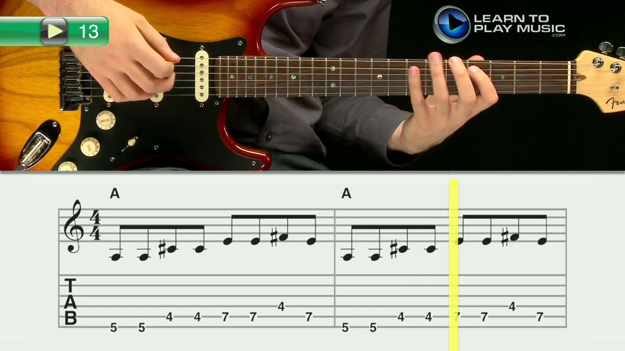 Ex013 - Guitar Method - Lead - Backing Mix