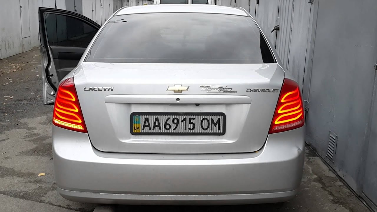 chevrolet Lacetti LED taillights W222 style/ задние светодиодные тюнинг фонари