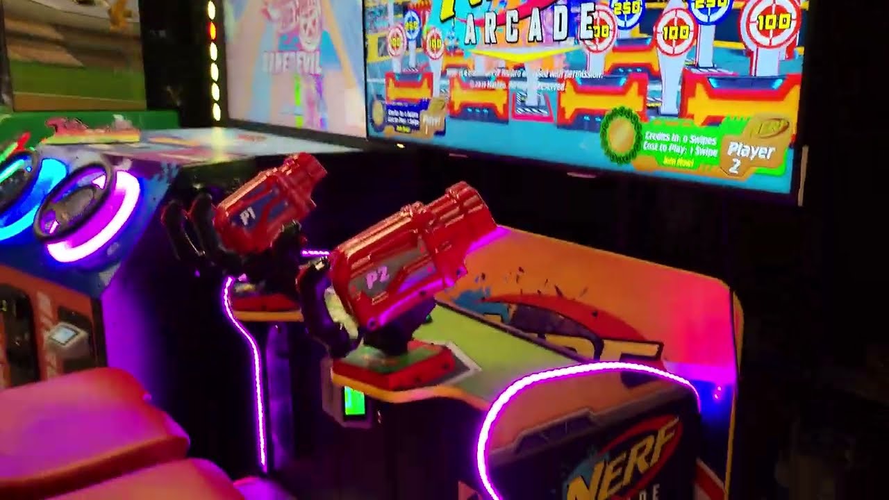 Lot #61 Nerf Arcade Huge Giant Newer Redemption Arcade