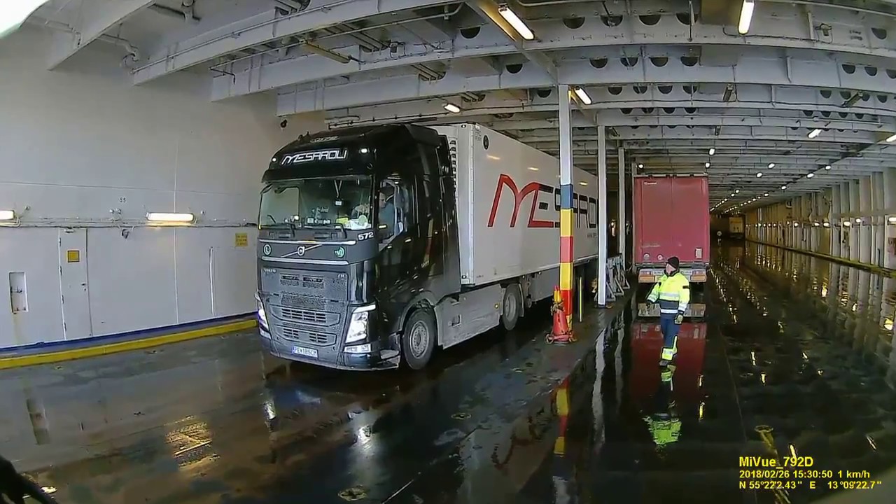 ferry m/s Skåne - Stena Line, Trelleborg 26.02.2018