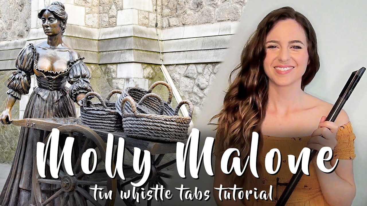 Molly Malone - Cockles and Mussels | TIN WHISTLE TABS TUTORIAL