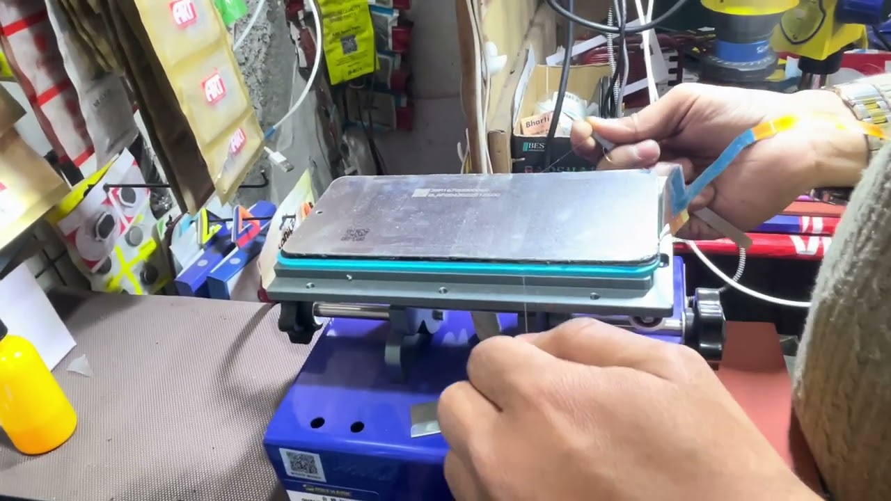 Realme C55 touch glass change kaise kre oca process #youtube #repairing #mobile #phonerepair