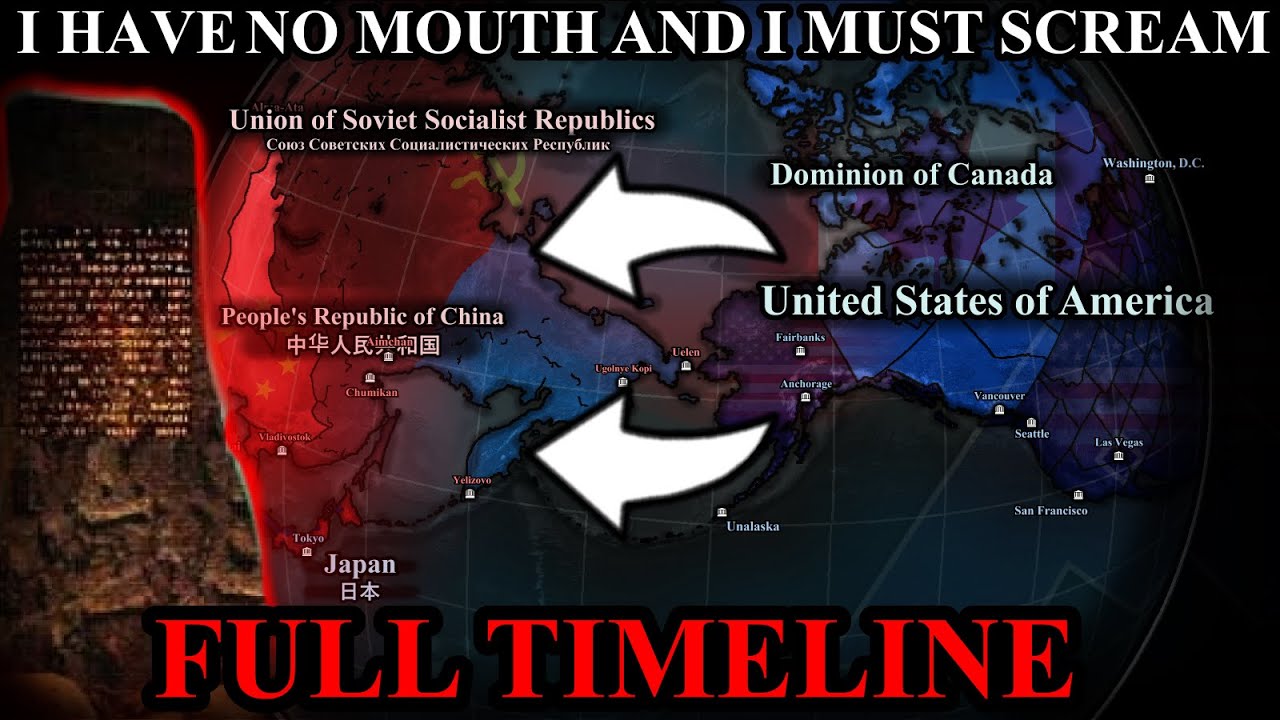 The Full Timeline of I Have No Mouth And I Must Scream (1962 - 2080)