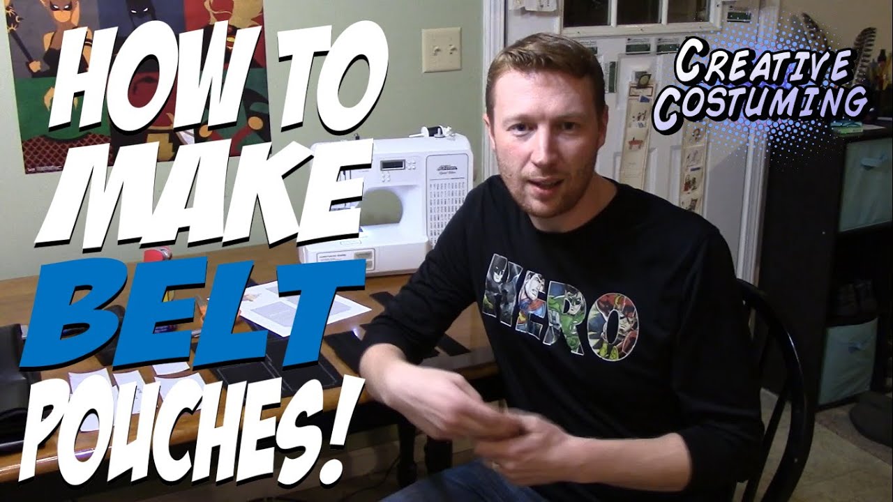 DIY: How to Make Cosplay Utility Belt Pouches!