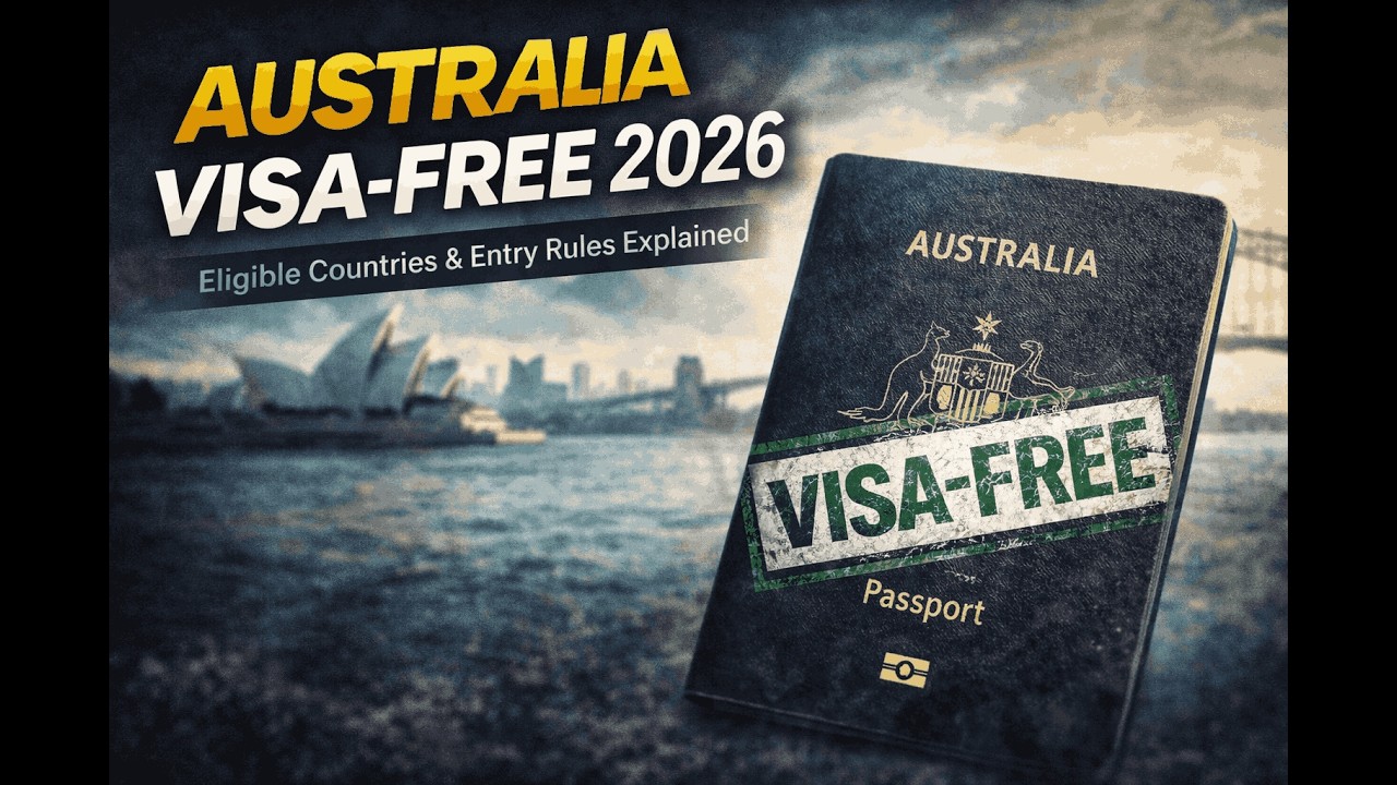 Australia Visa Free 2026  Eligible Countries & Entry Rules Explained