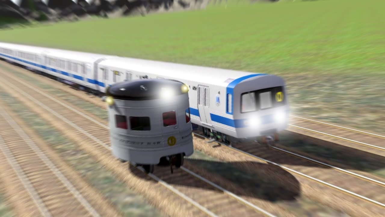 NYC R46 Subway vs Eggliner in Trainz 2022