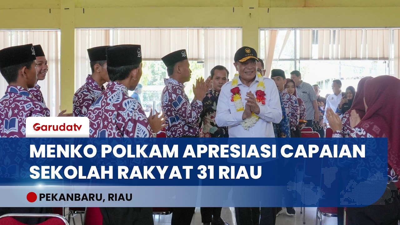 Menko Polkam Pastikan Sekolah Rakyat Tepat Sasaran