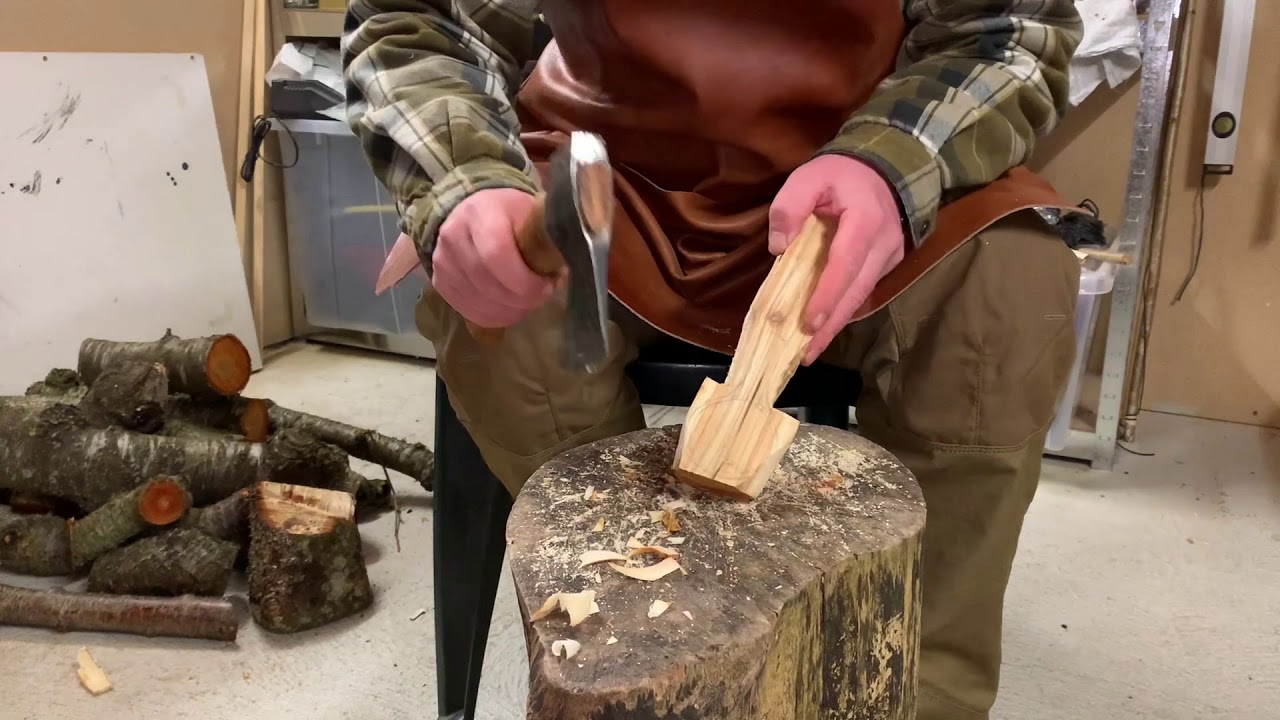 Ske i kirsebær / cherry wooden spoon