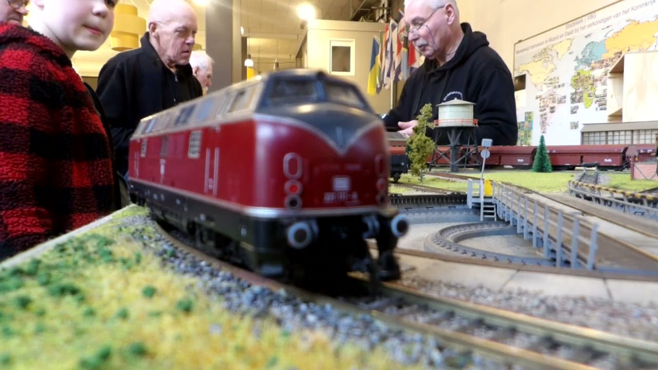 Modelspoorbeurs Railrunners Groningen 21 februari 2026.