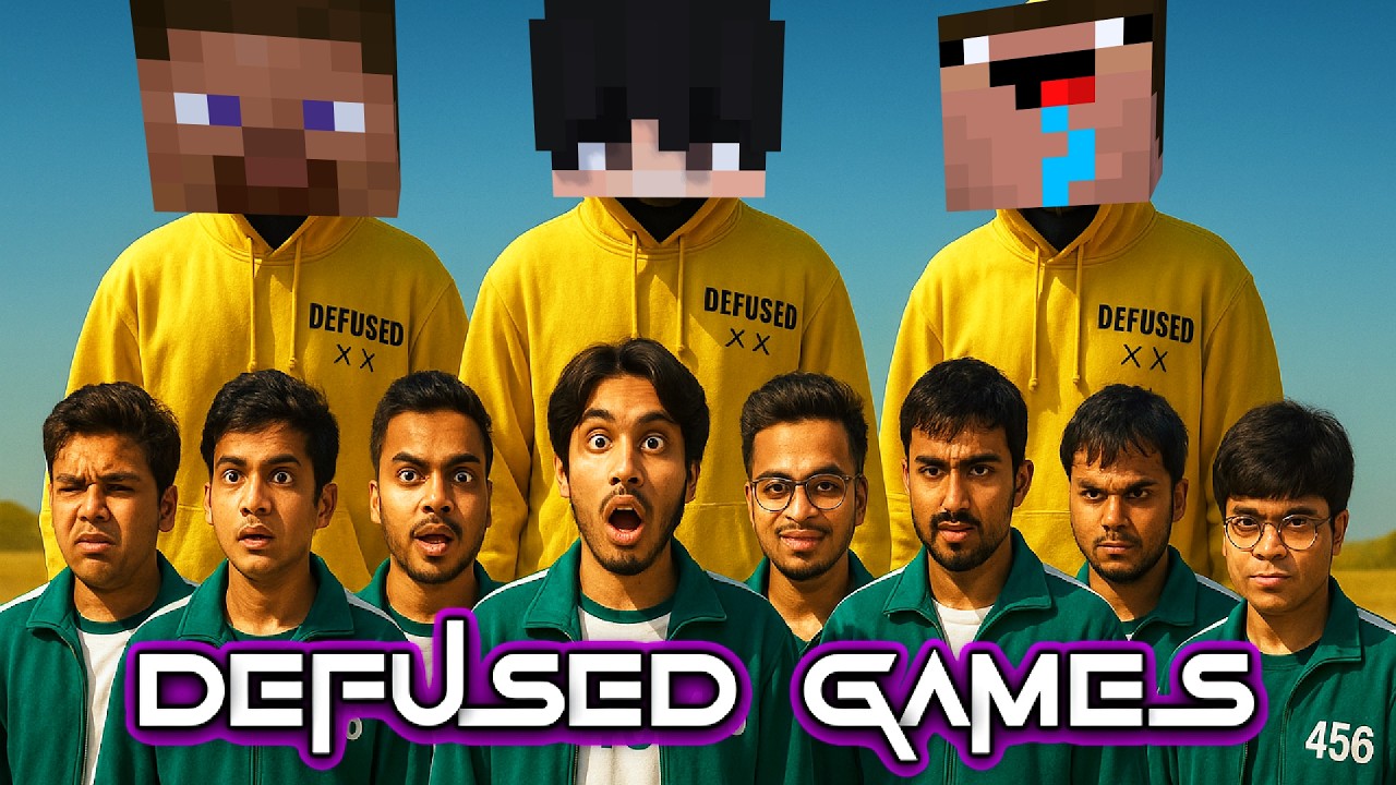Real Life Squid Game with 10 Players – Who Will Survive?!