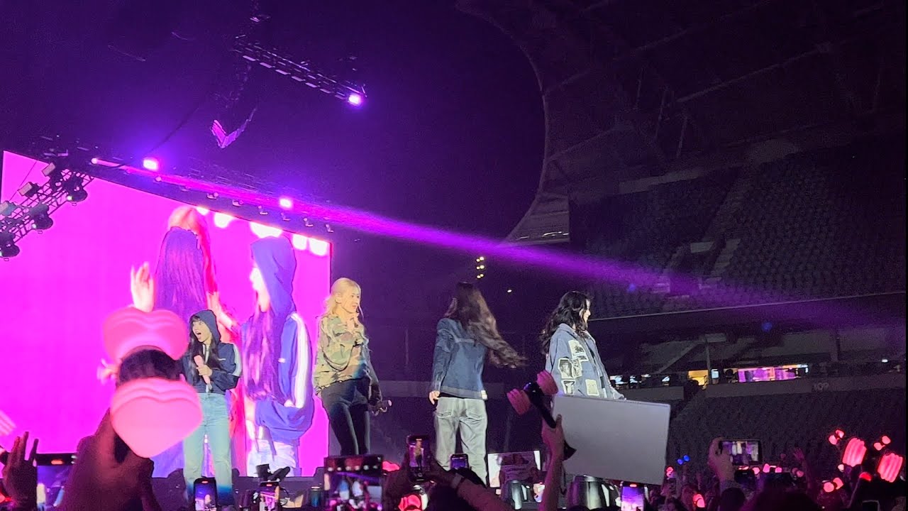 221119 BLACKPINK Born Pink World Tour LA Day 1 Concert Full Soundcheck FANCAM (4K)