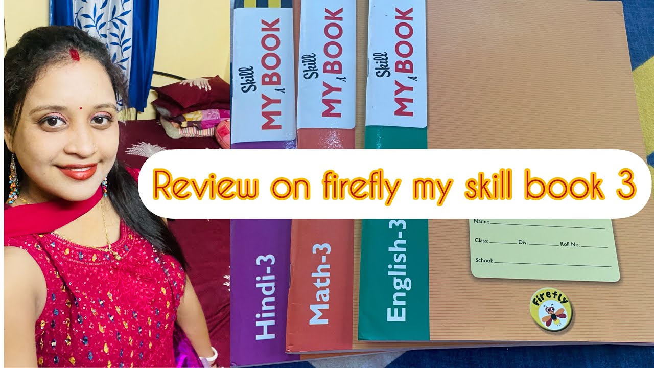 Review on firefly my skill book set 3 #worksheet books for ukg students #booksreviews