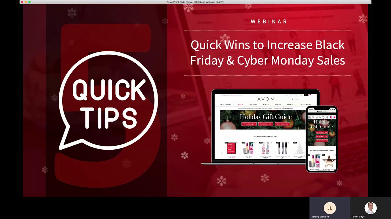 Celebros Quick Wins for BFCM Sales