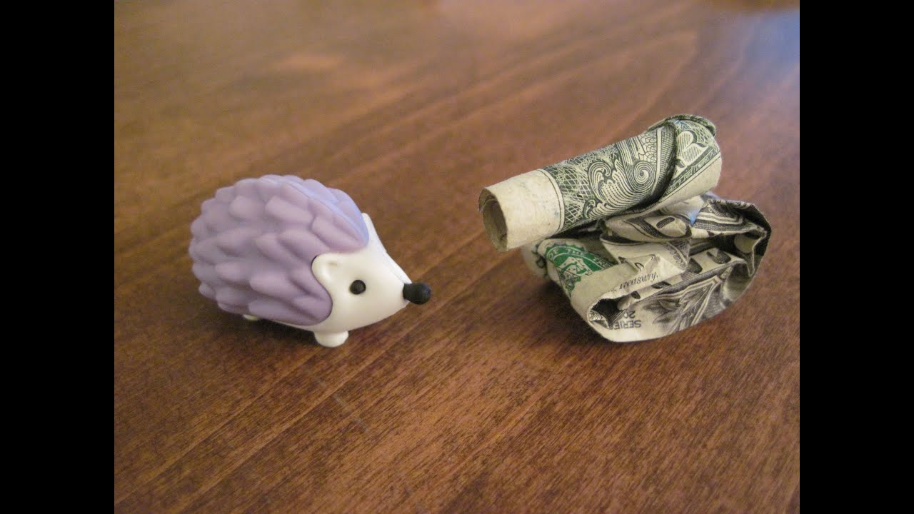 Dollar Origami Tank