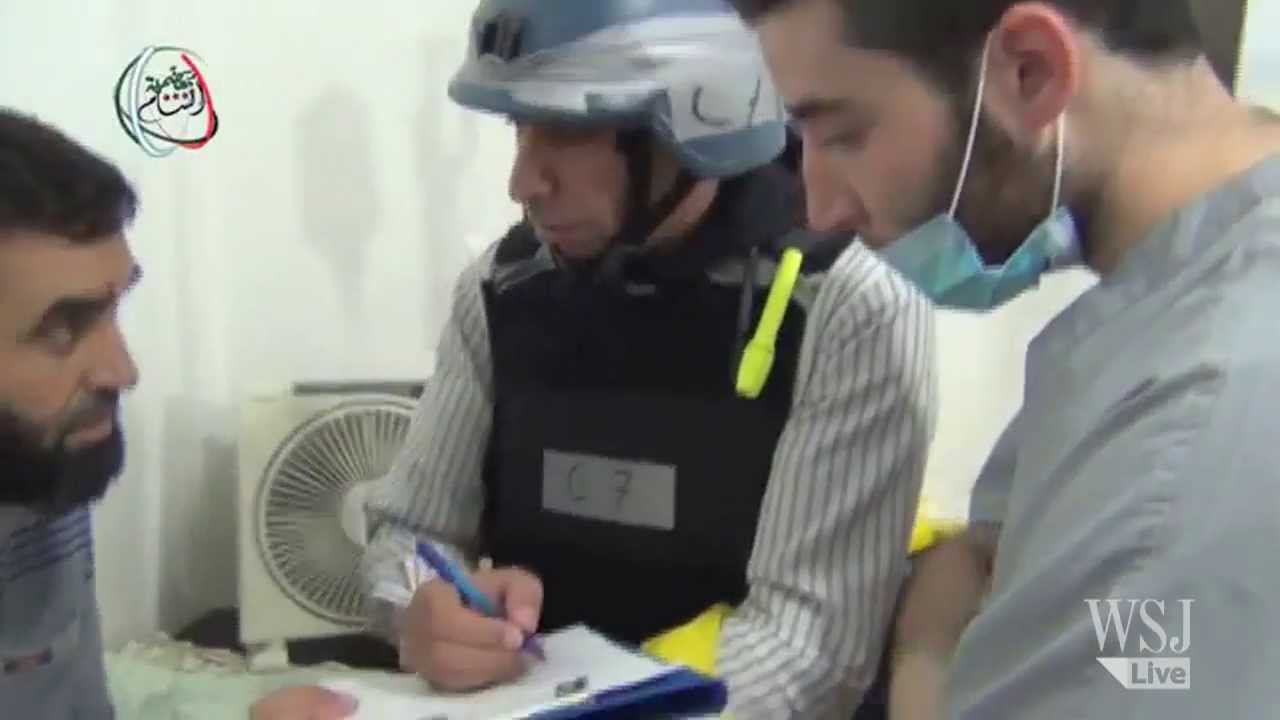 Syria News | Raw Video: UN Inspectors Visit Syrian Hospital