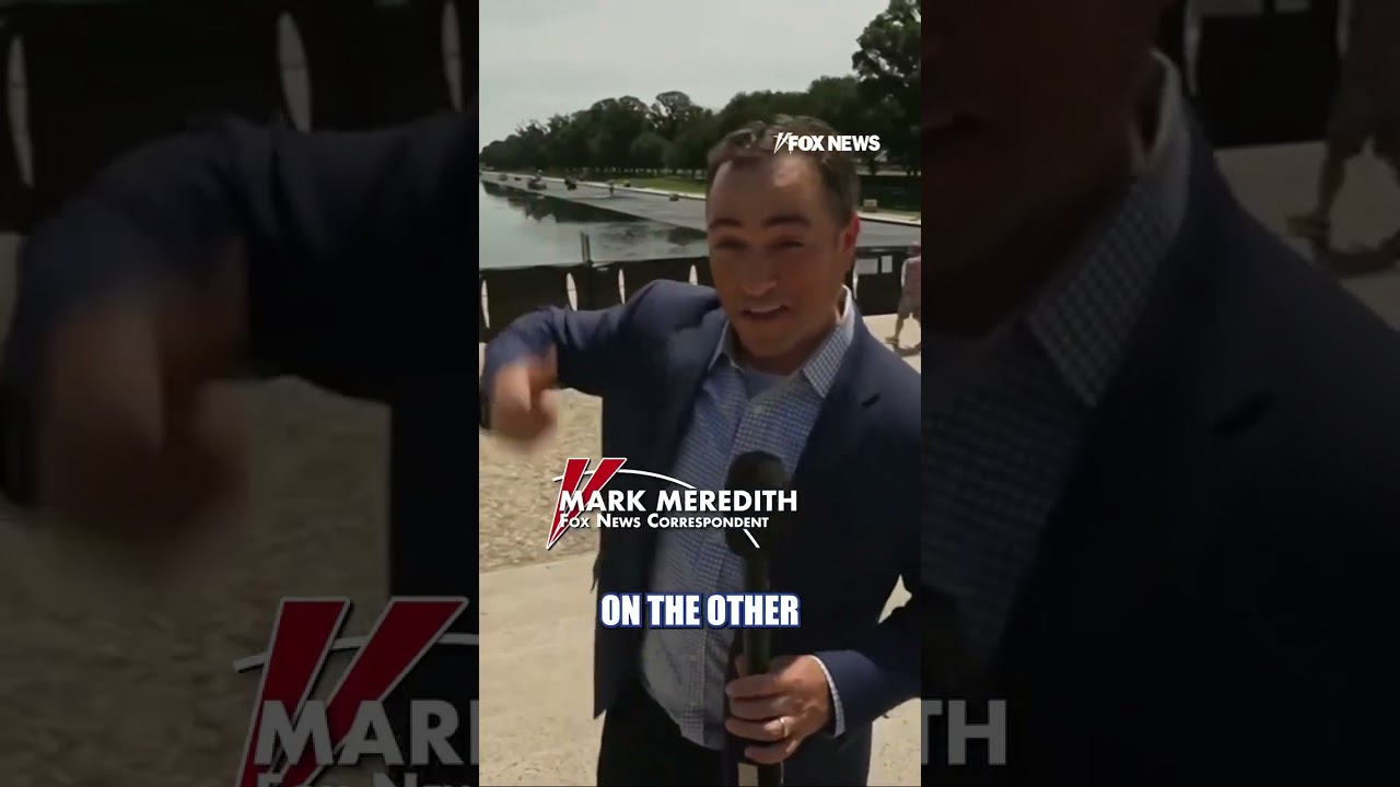 SEE IT: Water is flowing back into the Reflecting Pool after years of deterioration #dc #shorts #usa