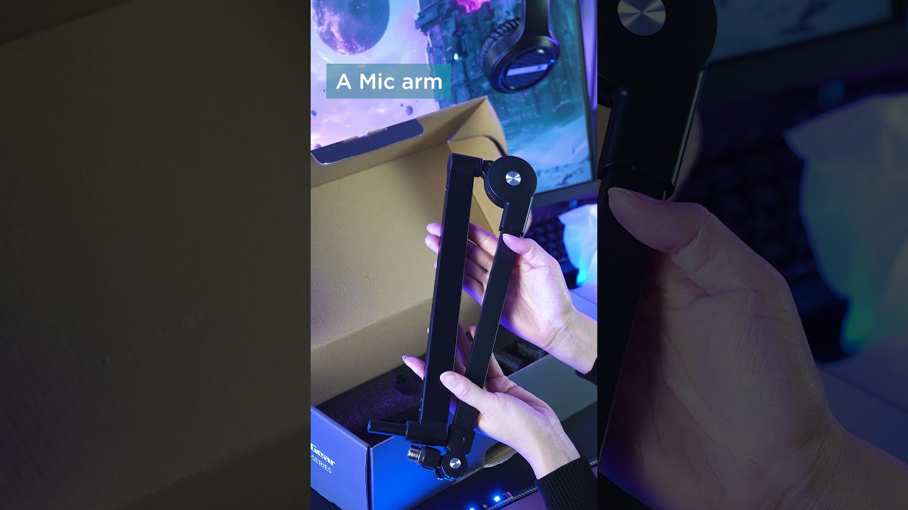 Ready to sound like a pro? Meet the InnoGear CM38D USB Gaming Mic!