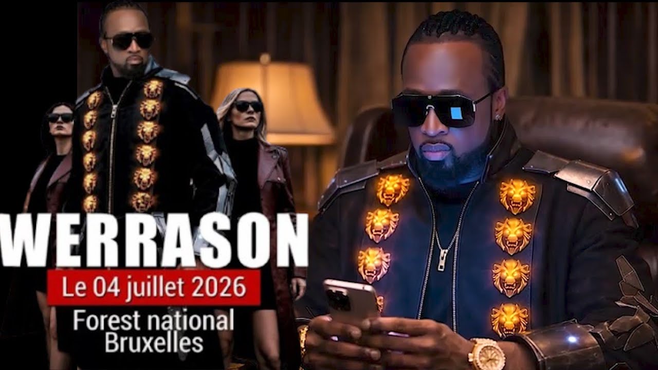 💥EYINDI💥 WERRASON NEW G&Eacute;N&Eacute;RIQUE 🥁🎸🎤 EN ROUTE VERS FOREST NATIONALE !