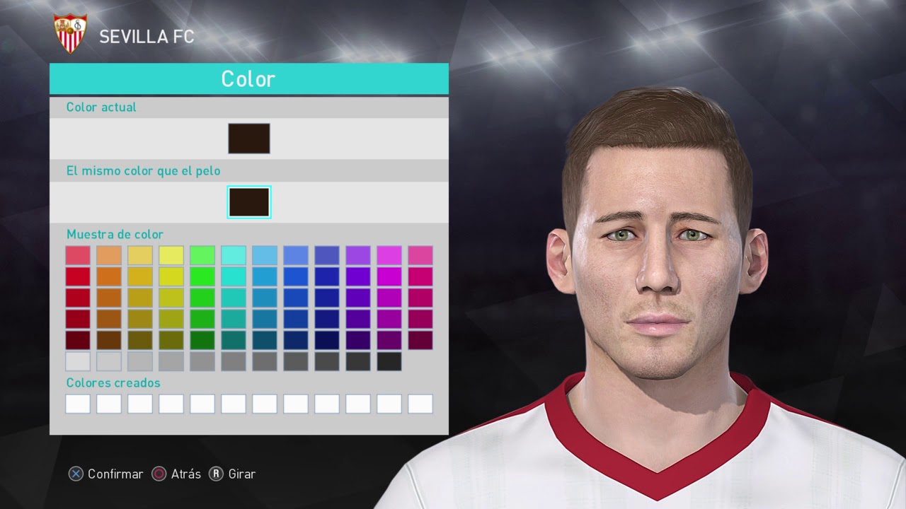 Clément Lenglet face (Sevilla FC) PES 2018