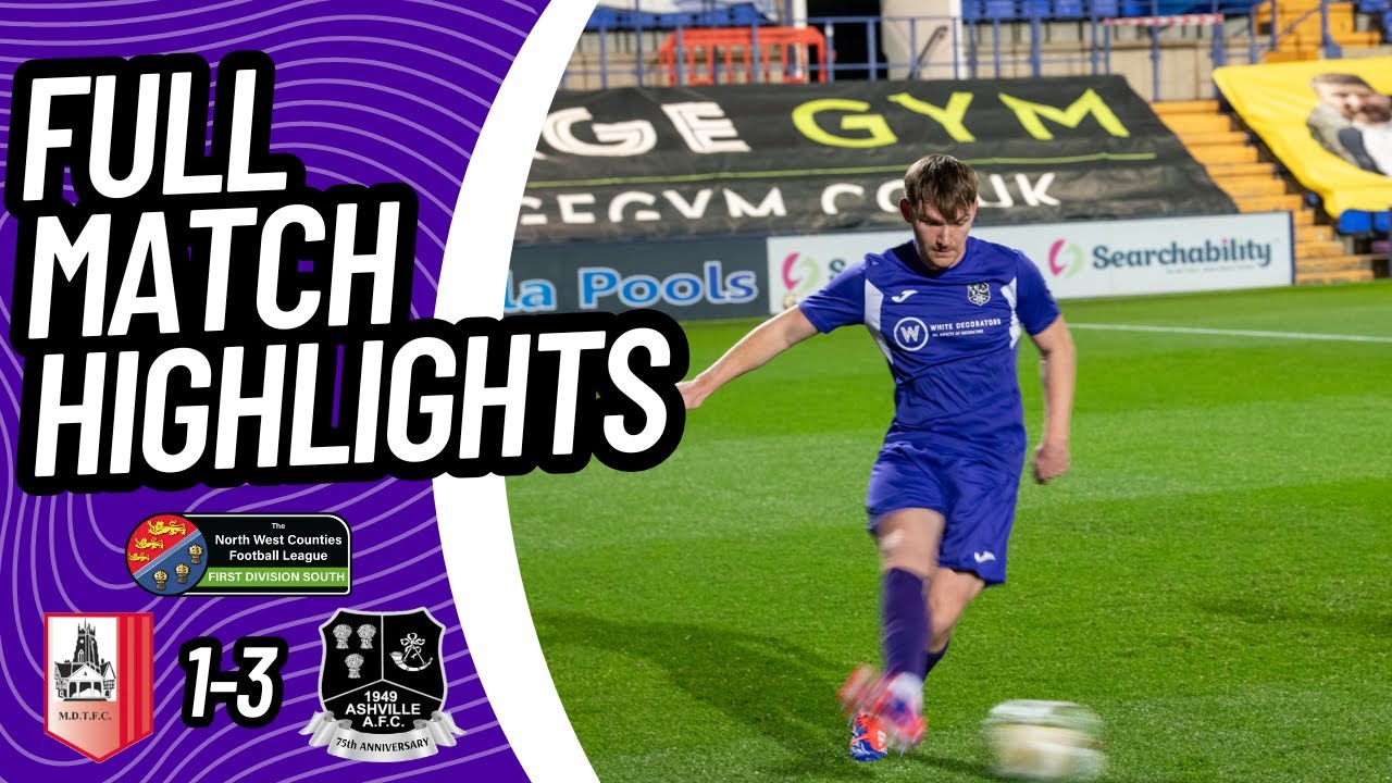 Market Drayton Town 1-3 Ashville | HIGHLIGHTS | NWCFL