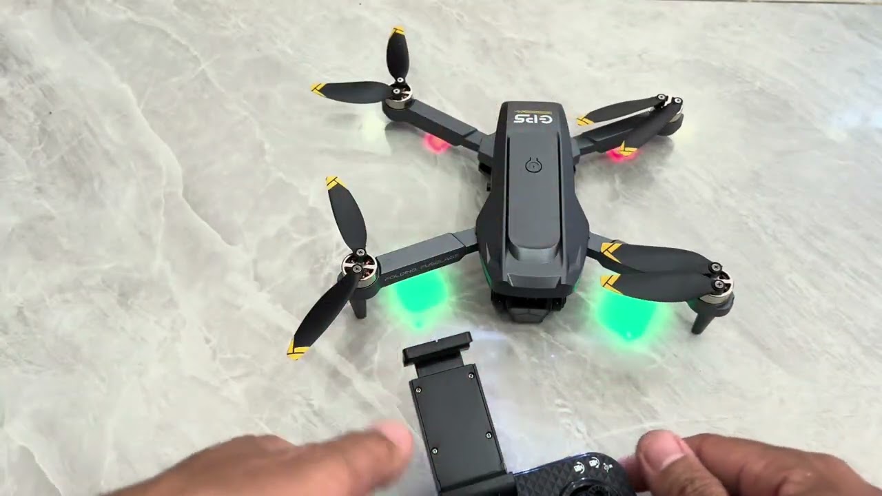 How to use drone K811 Max GPS