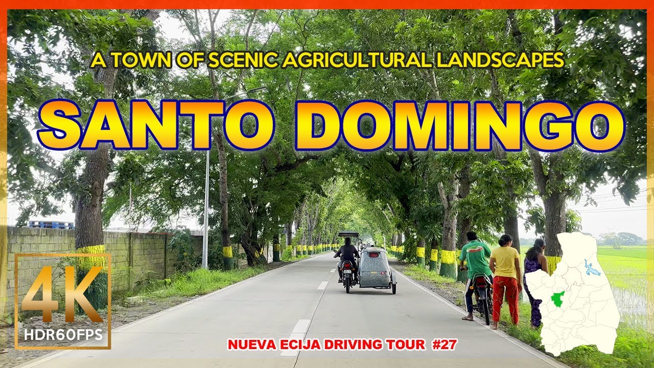 Let's visit the town of Santo Domingo from Quezon, Nueva Ecija in 2023 | Driving Tour | 4K