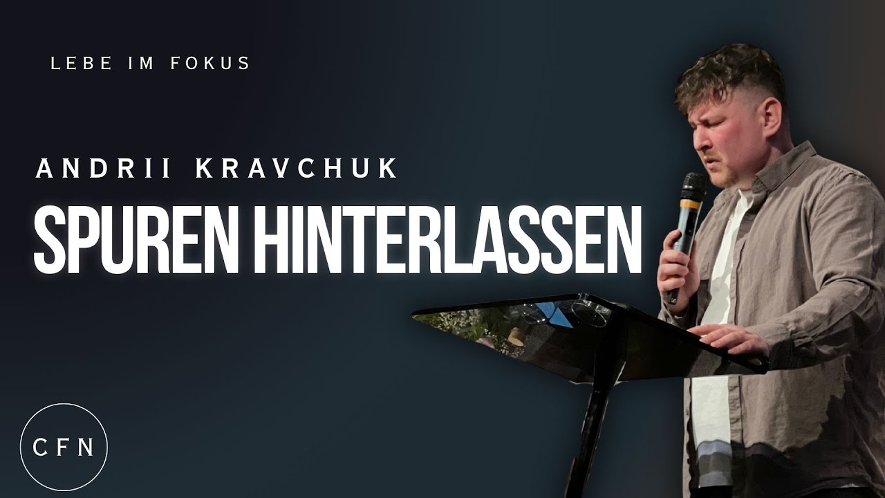 Spuren hinterlassen | Andrii Kravchuk | 15. März 2026