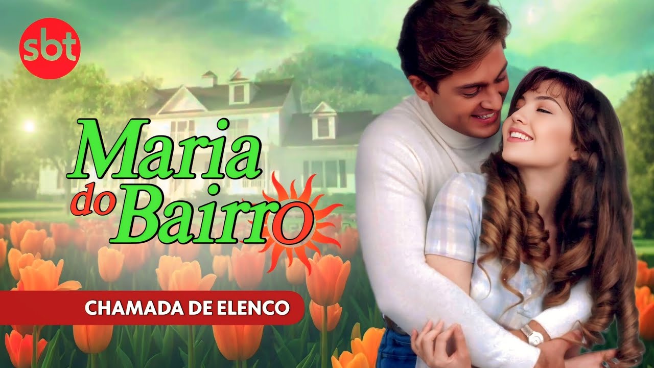 Maria do Bairro | Chamada de ELENCO da Reprise no SBT em 2025