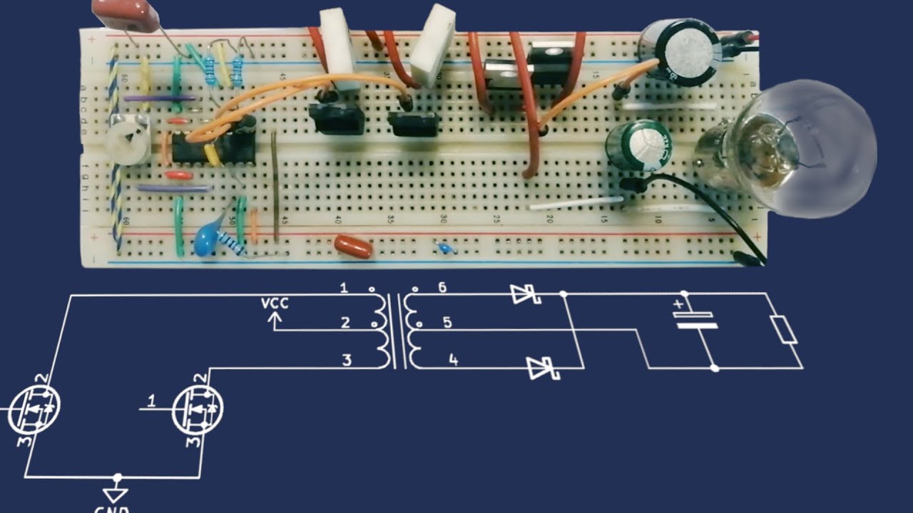 Push-Pull Converter Variants and Building and Testing One