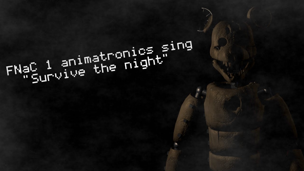 FNaC 1 animatronics sing 