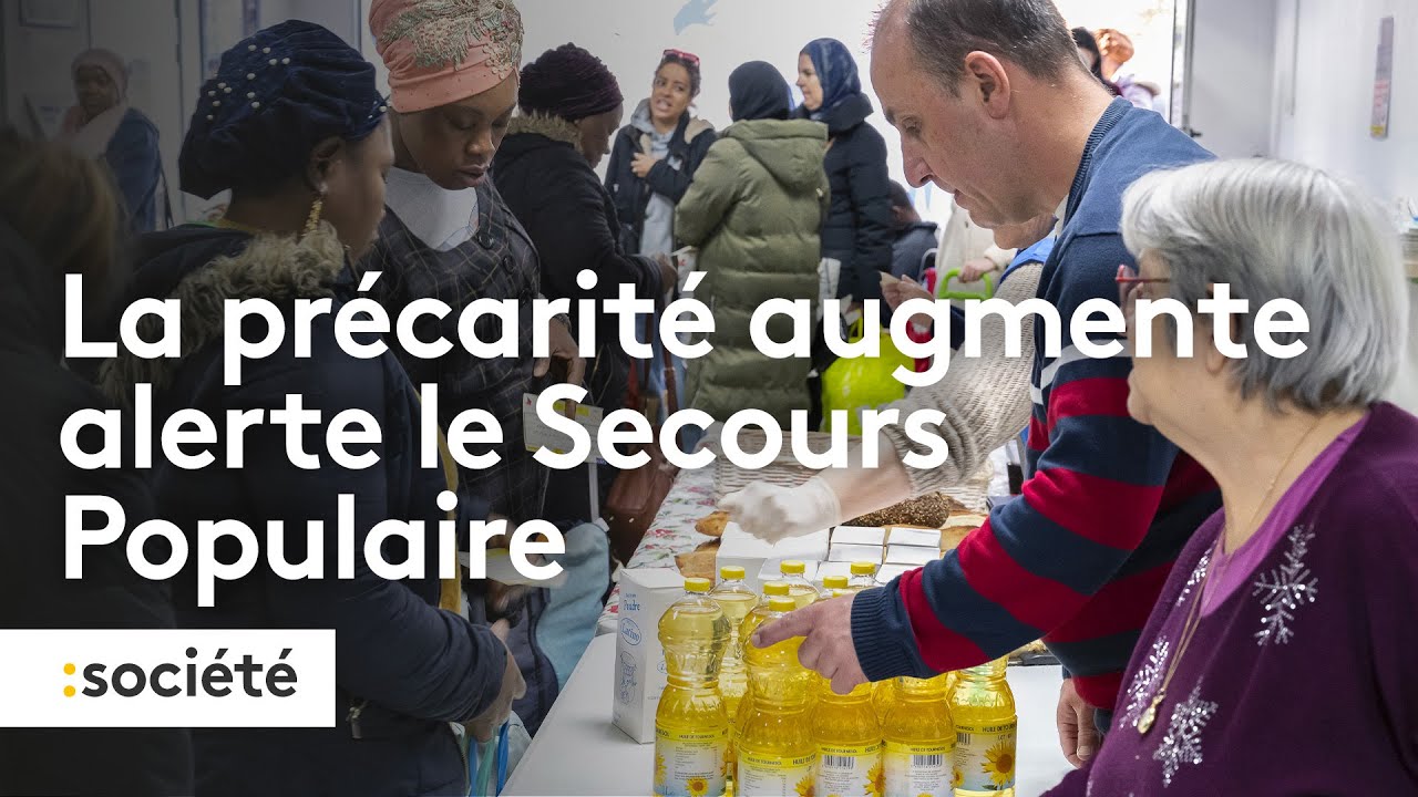 La précarité augmente alerte le Secours populaire