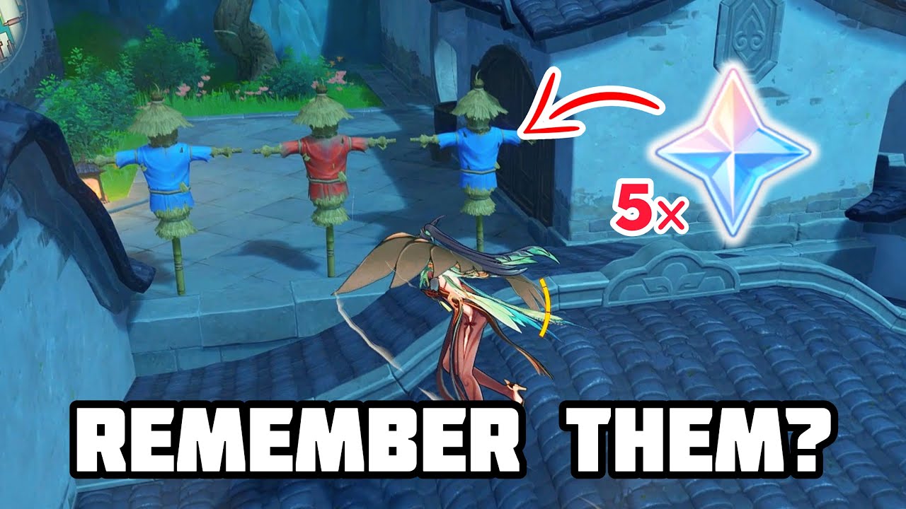 Chenyu Vale 4.4 has these scarecrows too, but BETTER!!