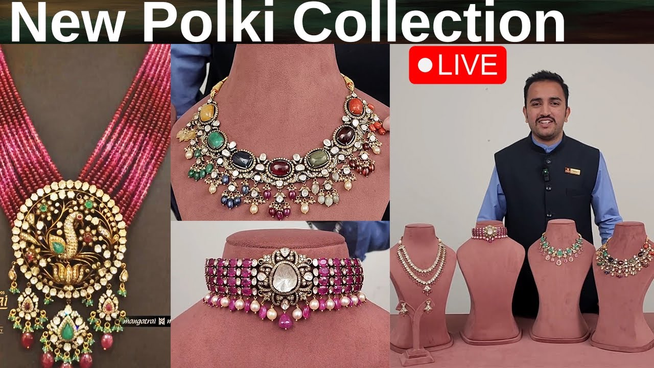 Polki Jewellery Mangatrai Neeraj | Gold Jewellery @brideessentials