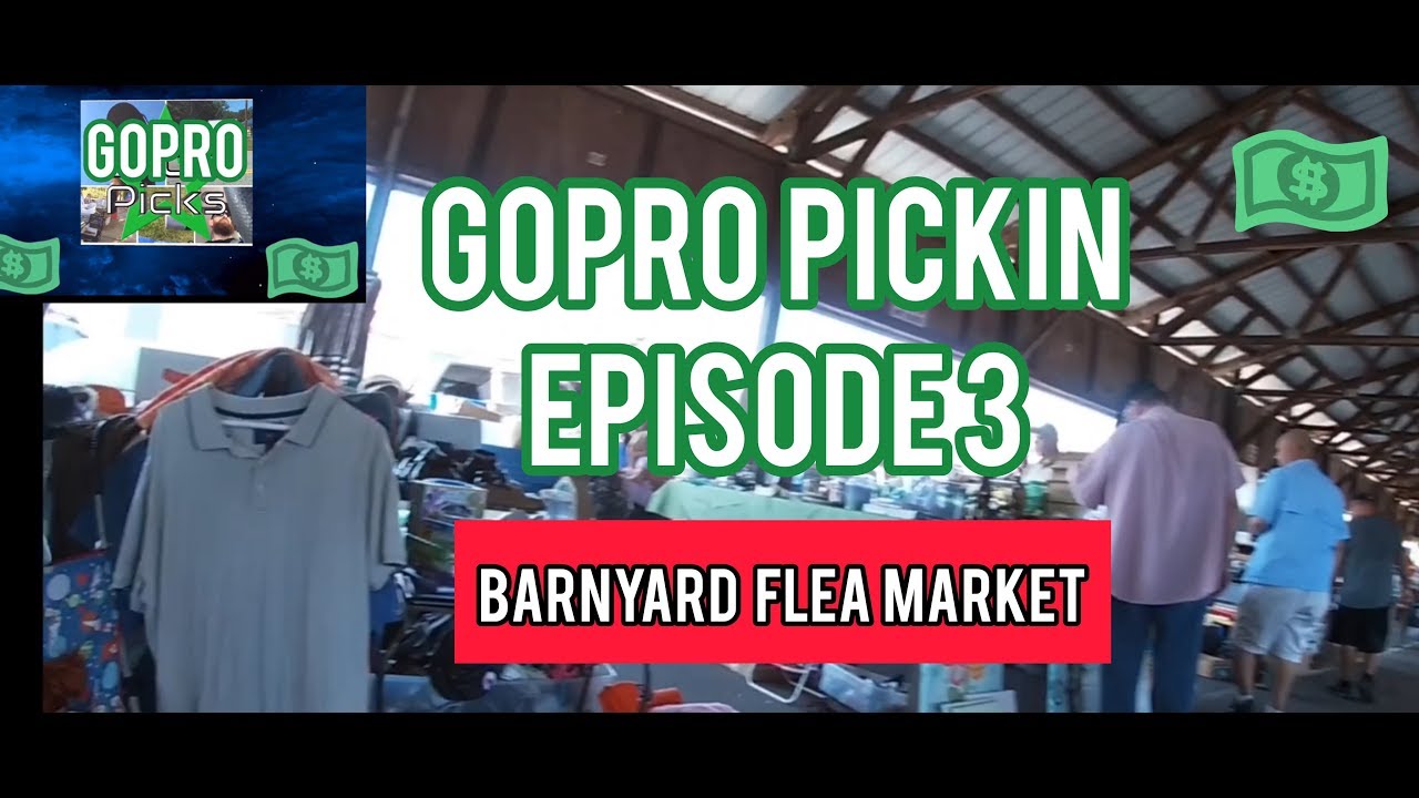 GoPro Pickin #3: Barnyard Flea Market Columbia South Carolina