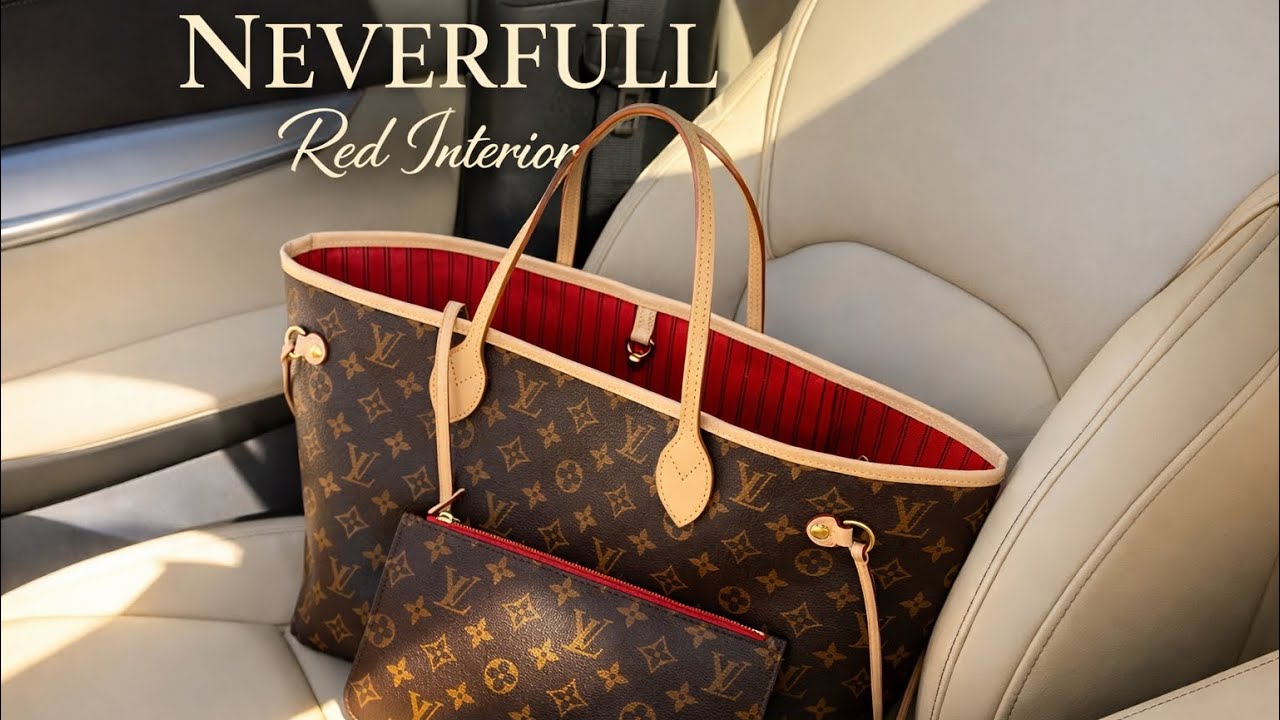 Timeless elegance, practical design, iconic red interior — the Neverfull defines effortless luxury.