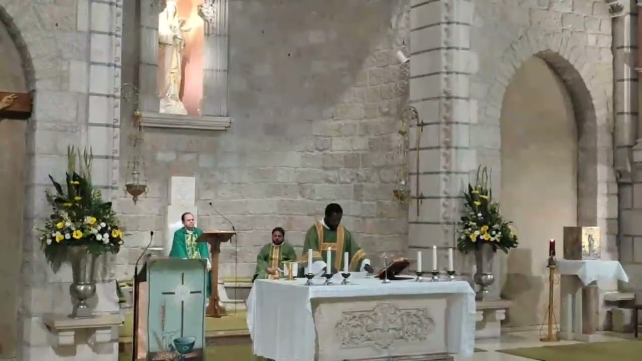 13-02-2026 Eucharistic celebration Daily@ Notre Dame Church Jerusalem 🫂⛪🕊️