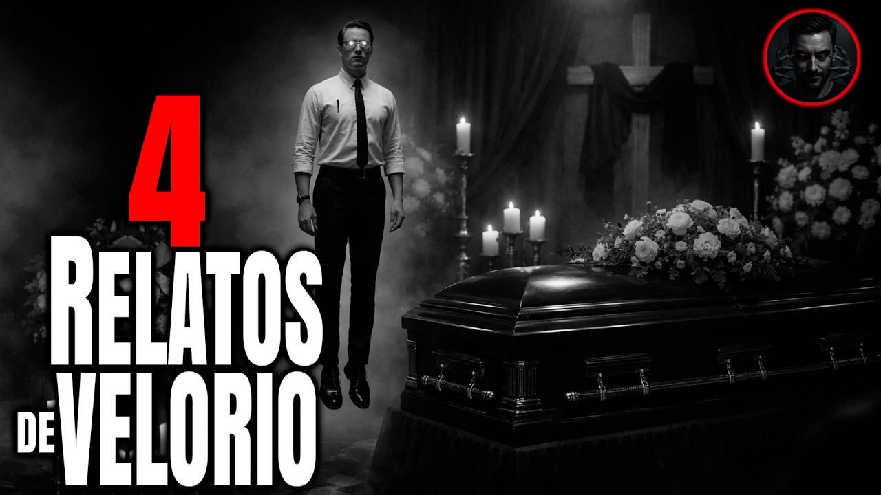 EL VELORIO DE MI ABUELO | 4 HISTORIAS DE VELORIO - Relatos Paranormales